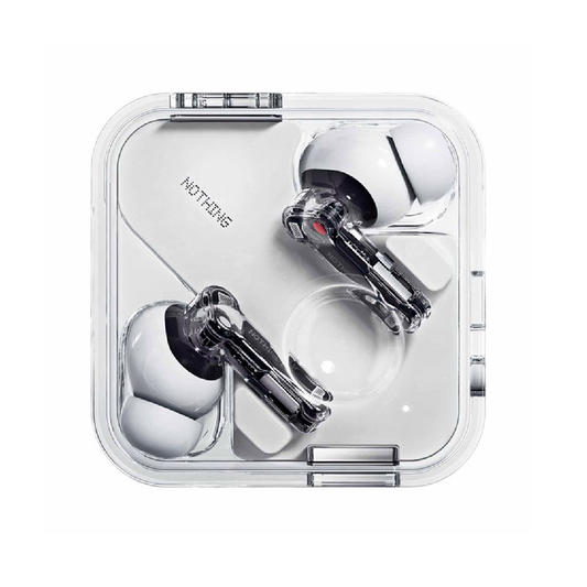 NOTHING B171 Ear | 45dB Smart & Adaptive ANC | 24-bit High-Res Audio | 40.5 Hours Total Playback | 11mm Ceramic Dynamic Driver |  Fast Charging & Wireless Charging Support | Multiple Modes | Wireless Bluetooth Earbuds (White)