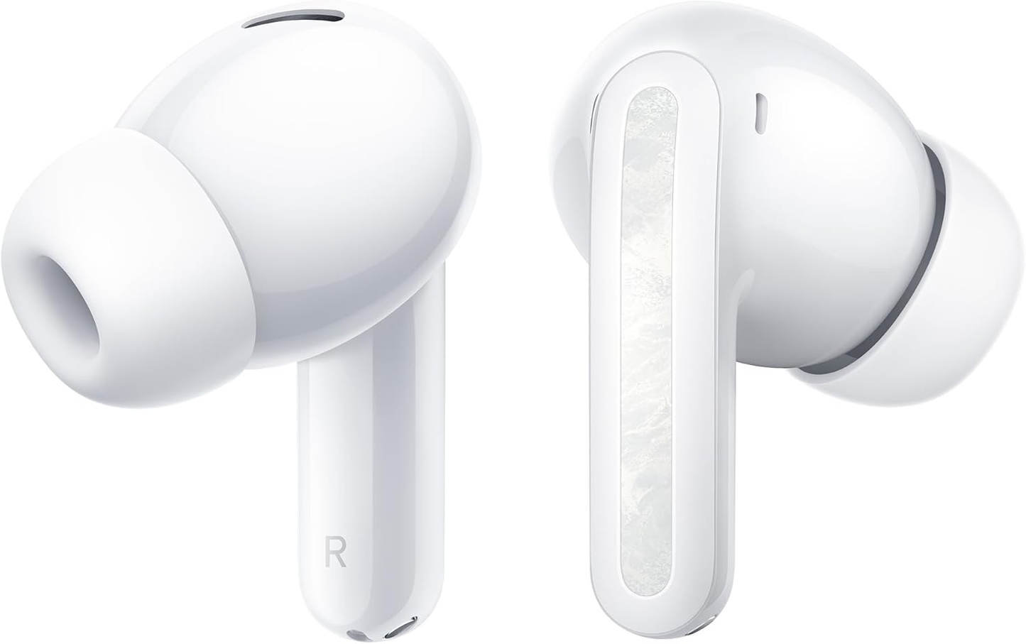 XIAOMI Redmi Buds 5 Pro | 52dB ANC | Hi-Res Audio | 38 Hours Total Playback | 4kHz Ultra-wide Frequency Noise Cancellation | Wireless Bluetooth Earbuds (Moonlight White)