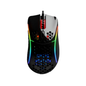 GLORIOUS Model D- | Honeycomb Shell | 20 Million Clicks | Lightweight & Ergonomic | 6 Programmable Buttons | Wired RGB Gaming Mouse (Glossy Black)