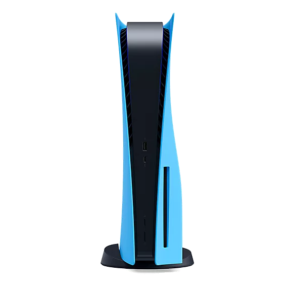 SONY PlayStation 5 Fat Console Disc Edition Cover (Starlight Blue)