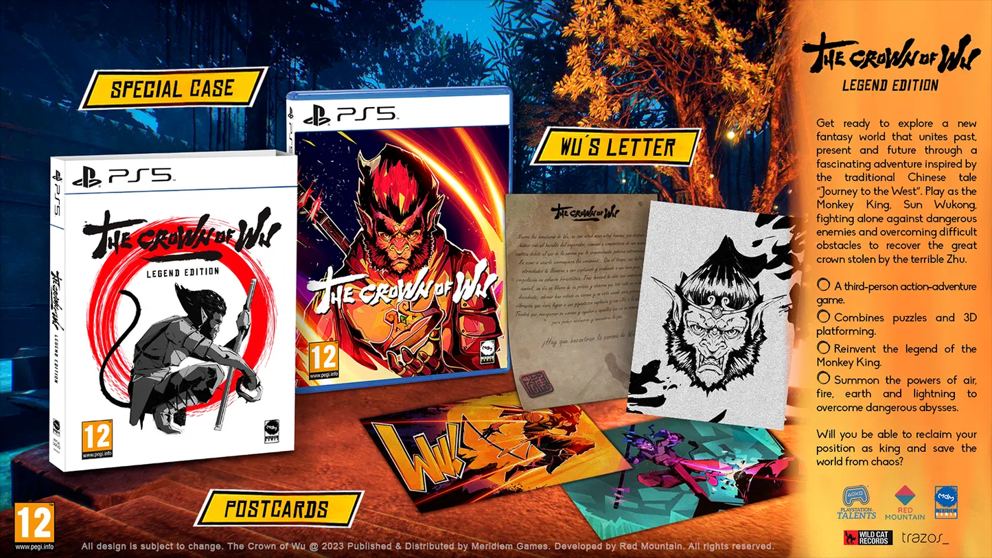 PS5 The Crown Of Wu [Legend Edition] (R2 / Europe / Multi-Language) PlayStation 5