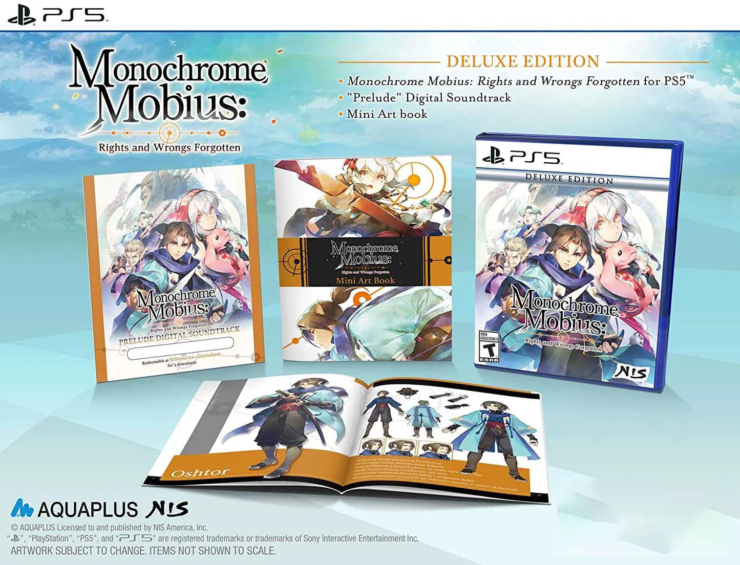 PS5 Monochrome Mobius: Rights And Wrongs Forgotten [Deluxe Edition] (R1 / North America / English) PlayStation 5