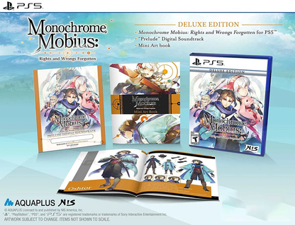 PS5 Monochrome Mobius: Rights And Wrongs Forgotten [Deluxe Edition] (R1 / North America / English) PlayStation 5