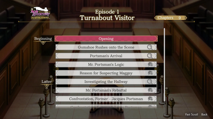 PS4 Ace Attorney Investigations Collection (R3 / Asia / English / Chinese) PlayStation 4