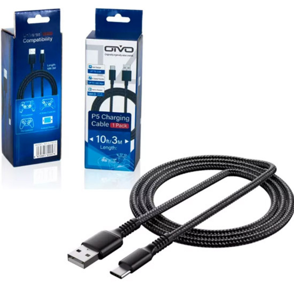 OIVO IV-P5229 3M PS5 Controller Type-C Charging Cable