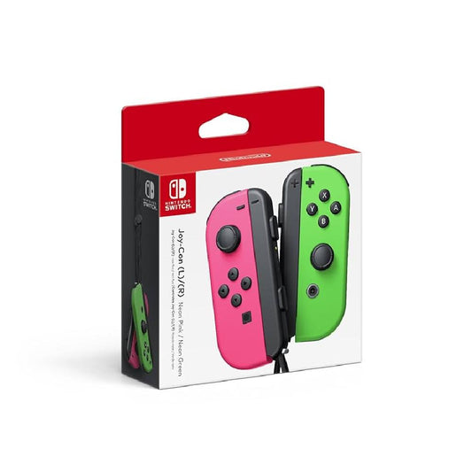 NINTENDO Switch Joy-Con (L)/(R) (Neon Green & Neon Pink) [Maxsoft Malaysia]