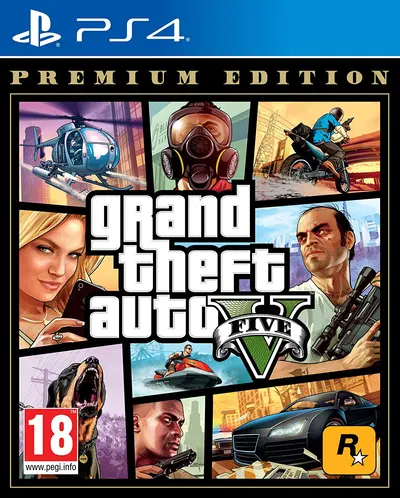 PS4 Grand Theft Auto V | GTA V [Premium Edition] (R2 / Europe / English) PlayStation 4