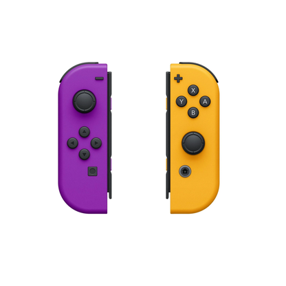 NINTENDO Switch Joy-Con (L)/(R) (Purple & Orange) [Import]