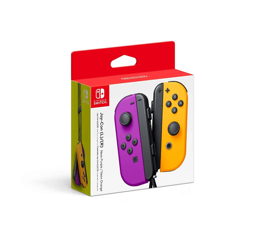 NINTENDO Switch Joy-Con (L)/(R) (Purple & Orange) [Import]