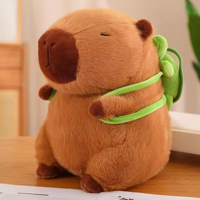 Capybara Plush Toy Plushie Soft Toy Turtle Bag 25CM / 55CM