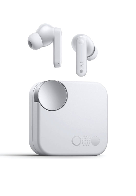 CMF Buds | 42 dB ANC | High-Def Sound | 12.4mm Bio-Fibre Driver with Ultra Bass 2.0 Wireless Earphones Earbuds White