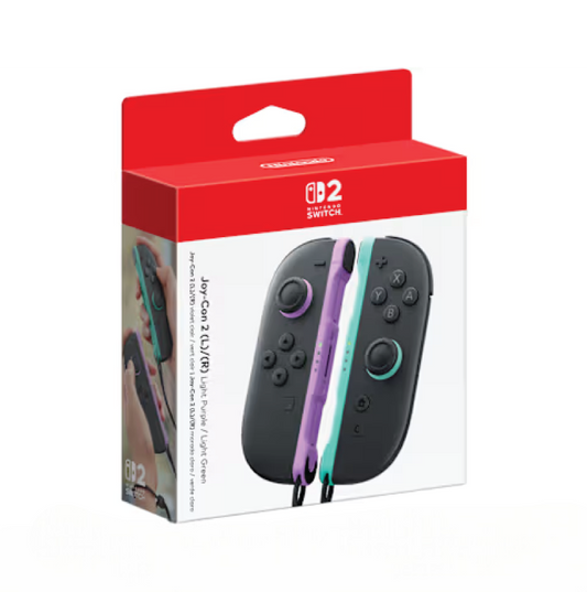 Nintendo Switch 2 Joycon Left / Right Purple Green
