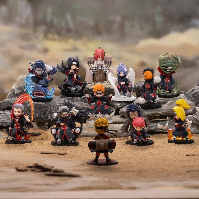 POPMART Gong Naruto Shippuden Series Battle Against Akatsuki Themed Figure