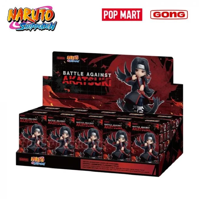 POPMART Gong Naruto Shippuden Series Battle Against Akatsuki Themed Figure