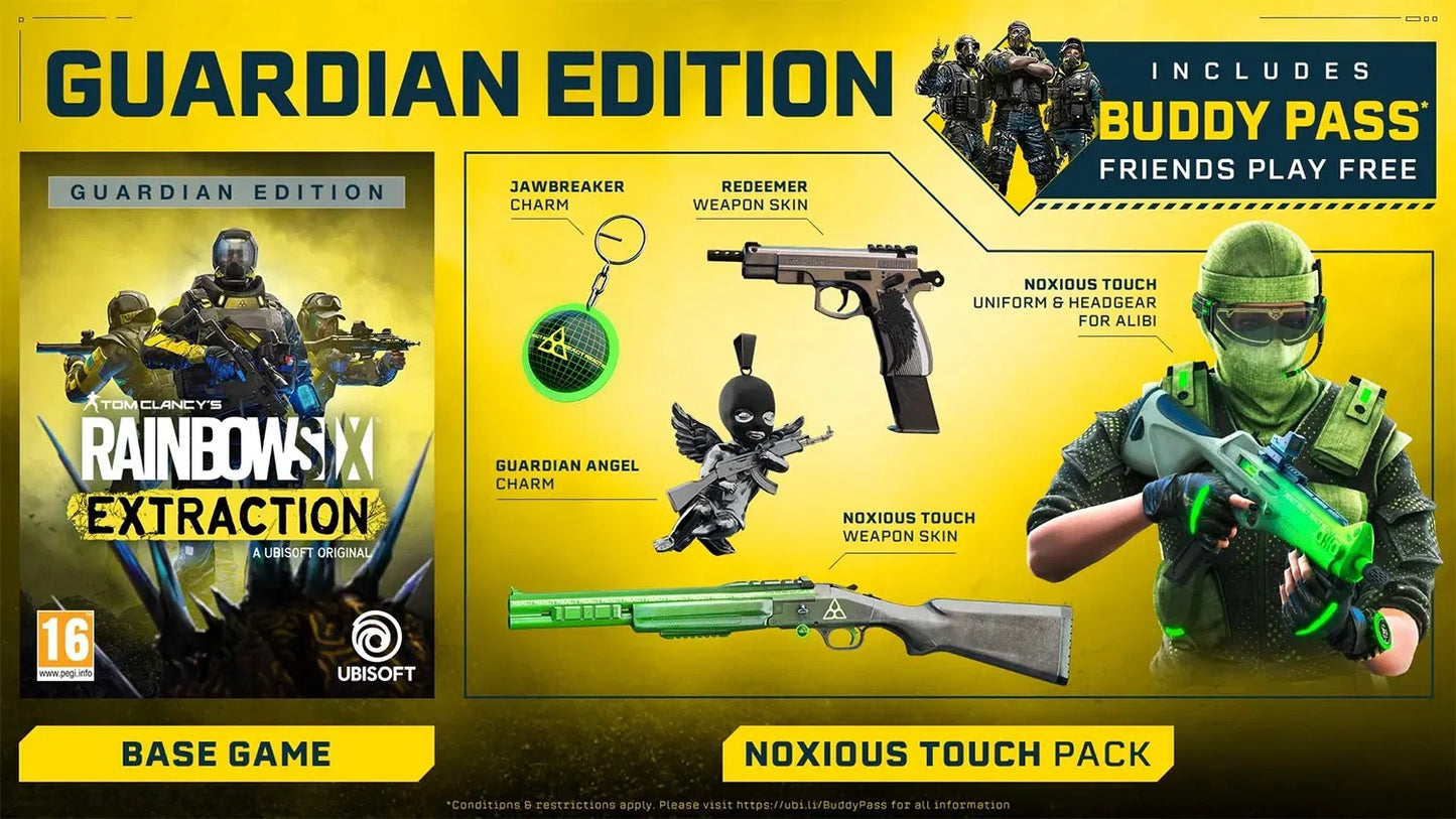 PS5 Tom Clancy's Rainbow Six: Extraction [Guardian Edition] (R3 / Asia / English / Chinese) PlayStation 5