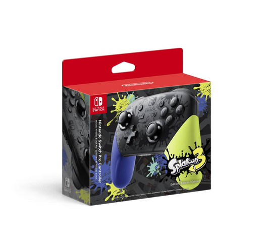 NINTENDO Switch Pro Controller (Splatoon 3 Edition) [OEM 3 Months Warranty]