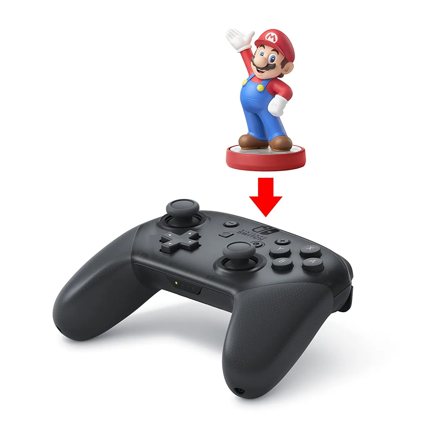 NINTENDO Switch Controller Pro (Grey) [Maxsoft Malaysia 1 Year Warranty]