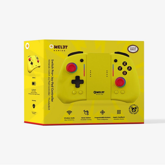 OMELET GAMING Switch Pro+ Joy-Pad Wireless Controller For Nintendo Switch V1 / V2 / OLED (Thunderbolt)