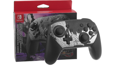 NINTENDO Switch Pro Controller (Monster Hunter Rise Sunbreak Edition) [OEM 3 Months Warranty]