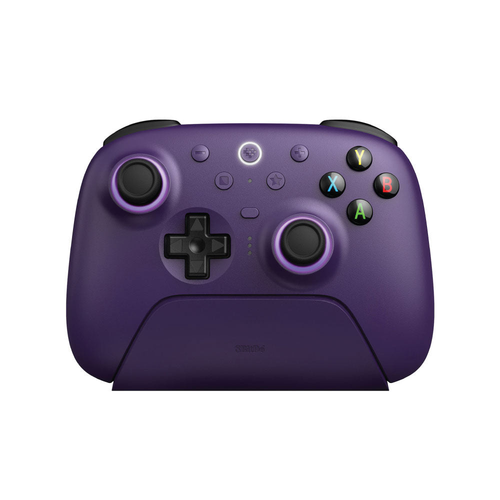 8BitDo Ultimate2 2.4Gz Wireless Gaming Controller With Charging Dock for PC & Android - Purple