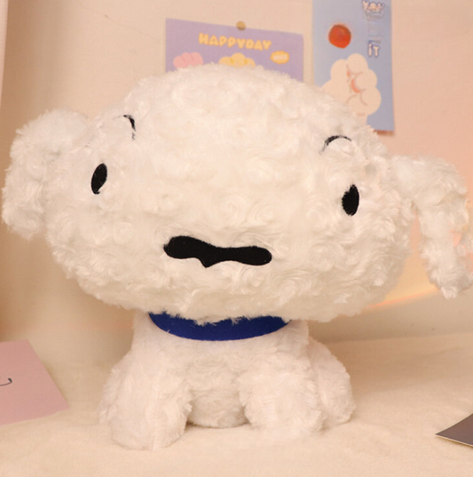 Crayon Shin-chan Shiro Plush Toy 30CM Super Cute