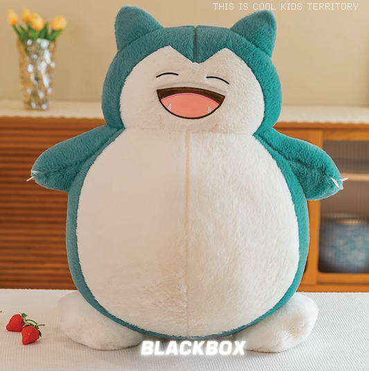 Pokemon Smiley Snorlax Plush Toy 45CM Cute Little Bear Plush Soft Toys Children's