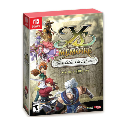 Nintendo Switch Ys Memoire Revelations in Celceta Day One Edition (English)